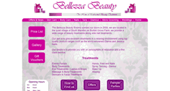 Desktop Screenshot of bellezzaswindon.co.uk